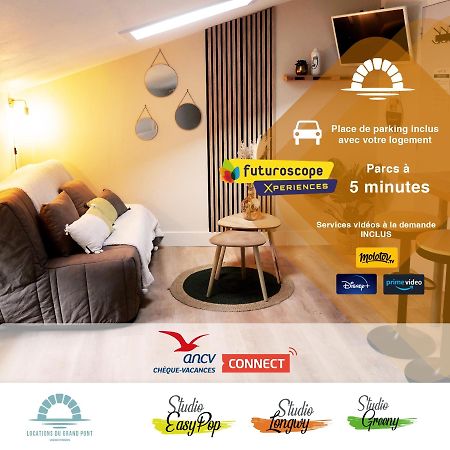 Locations Du Grand Pont - Appart Hotel Poitiers - Futuroscope シャッスヌイユ・デュ・ポワト エクステリア 写真